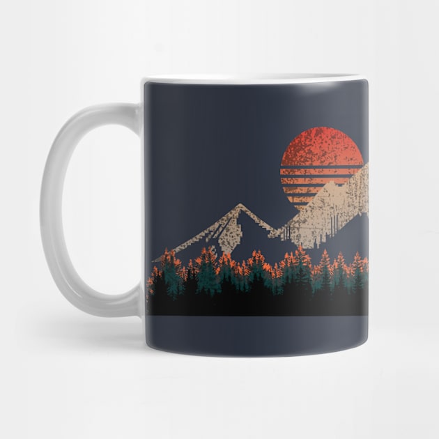 Pixel Mountain by pilipsjanuariusDesign